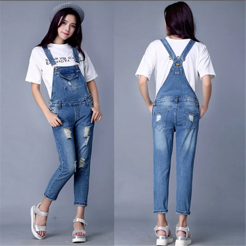 overall jeans girls
