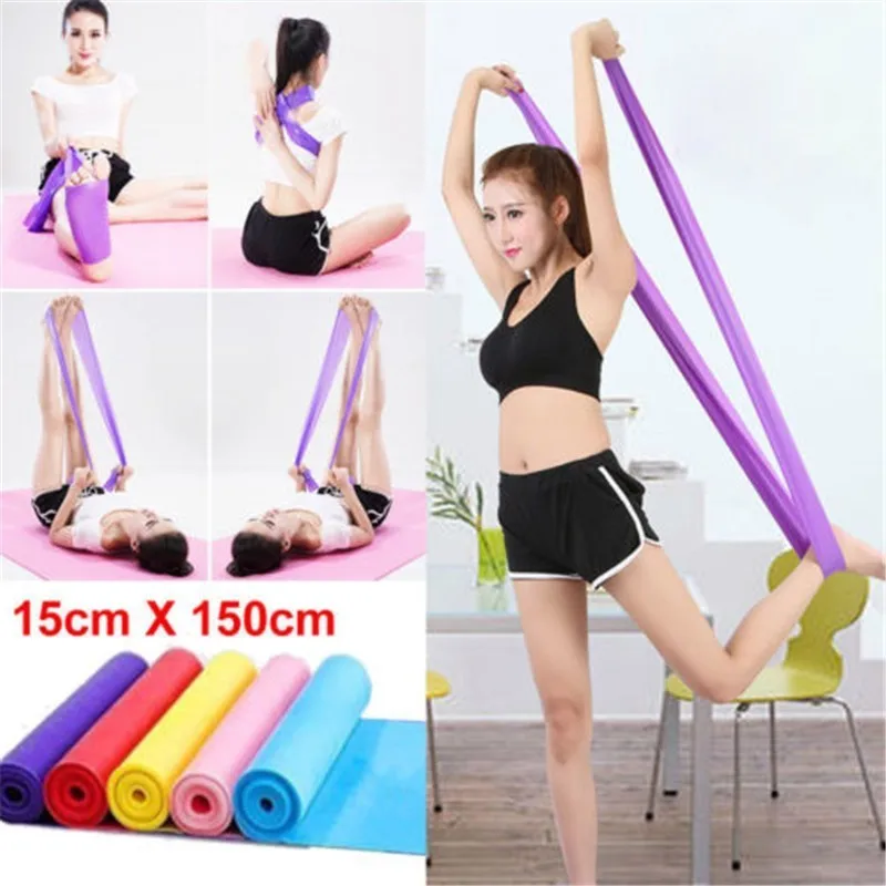 

XC Natural Latex Stretch Yoga Resistance Bands 5 Colors Elastic Gym Workout Crossfit Rubber Loop Workout Fitness Yoga Equipment