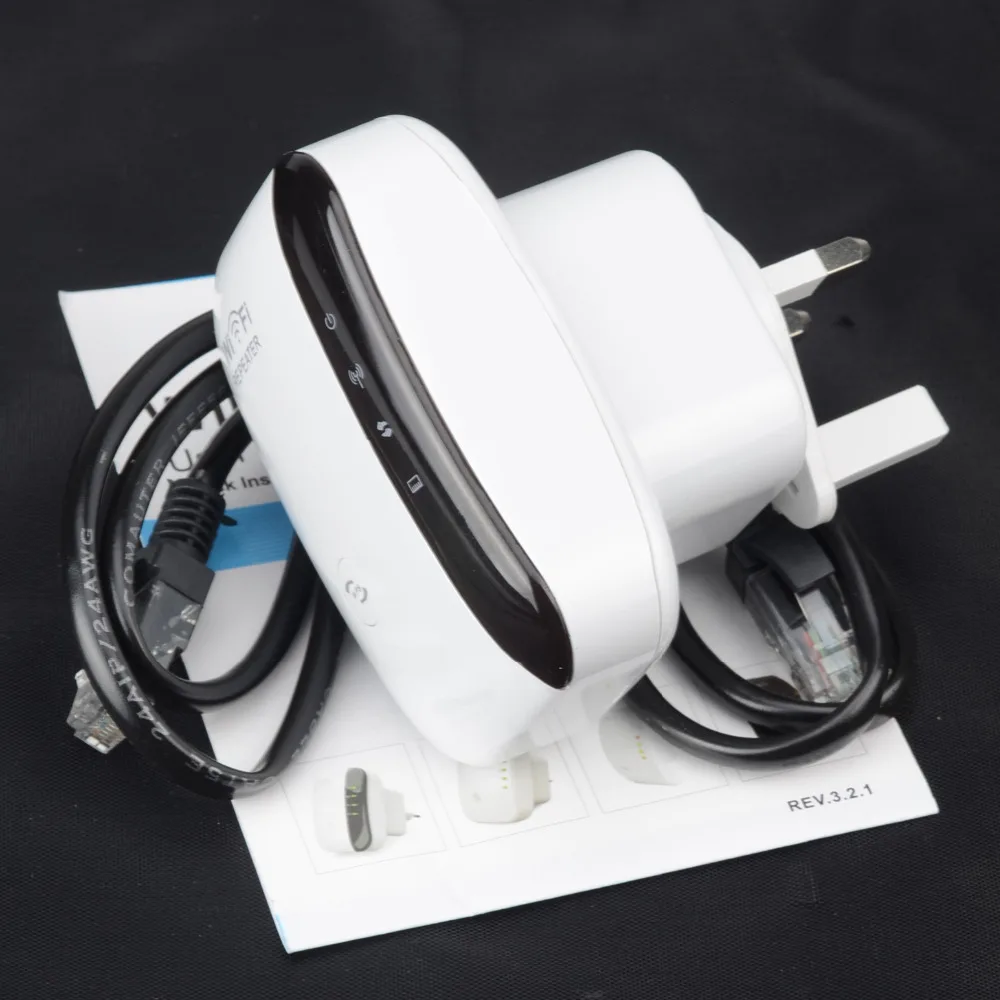 

300Mbps Wireless N Wifi Repeater Wifi Router Roteador Range Expander Signal Booster Bridge Repetidor Extender UK Plug