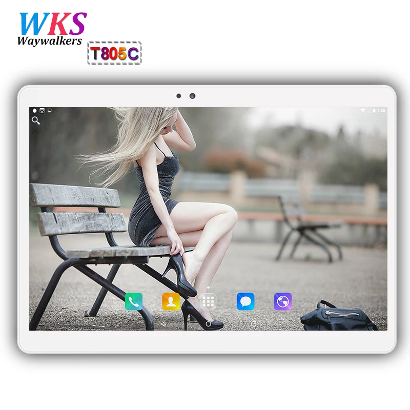 Оригинальный 10,1 дюймов 3g/4G LTE планшетный компьютер Android 7,0 Octa Core Оперативная память 4G B Встроенная память 6 4G B 1920*1200 ips FM планшеты MID 10 10,1