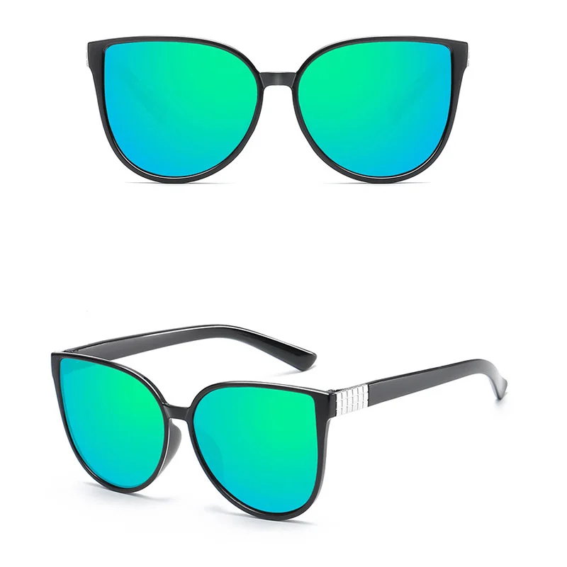 Солнцезащитные очки GLAUSA для женщин и мужчин, винтажные цветные очки с покрытием, очки с двойным лучом, винтажные корейские очки Oculos De Sol