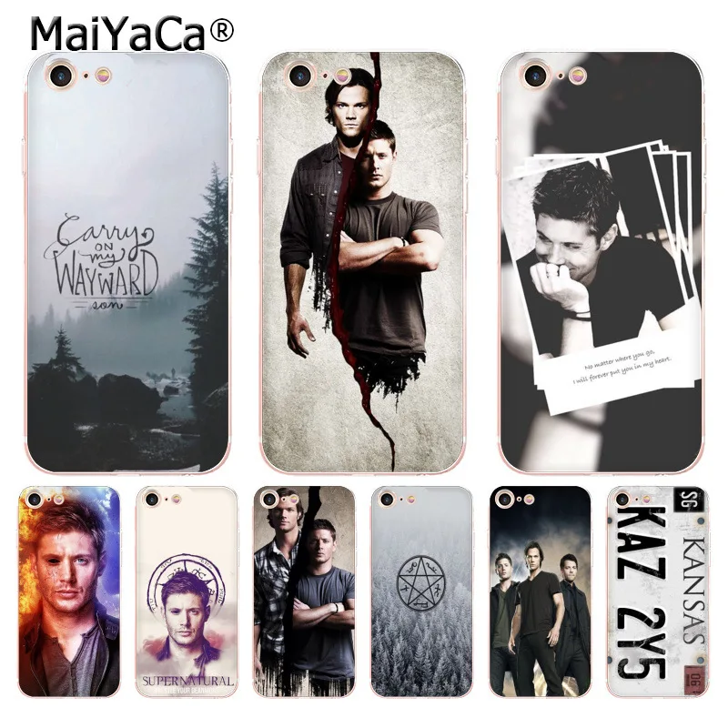 Чехол для телефона MaiYaCa Supernatural Jared Padalecki KAZ 2Y5 с мультяшным рисунком iPhone 8 7 6 6S Plus X 5 5S