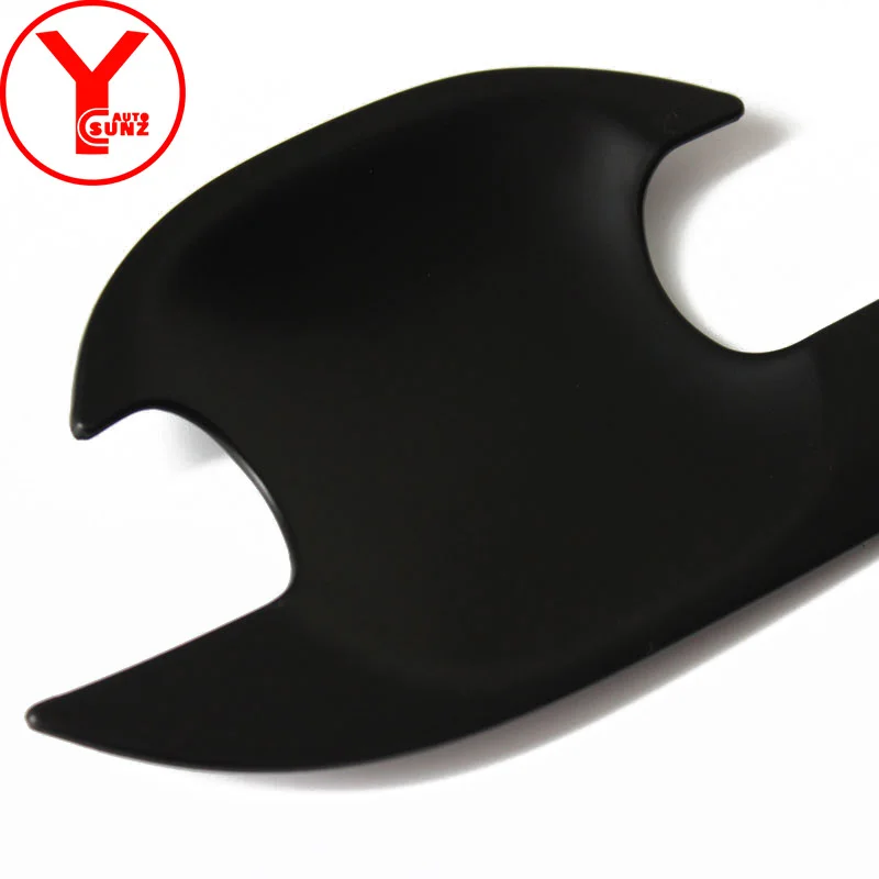 YCSUNZ черная ручка двери Обложка протектор автомобильная лампа ABS Аксессуары Укладка для Ford Everest Endeavour Ranger T7