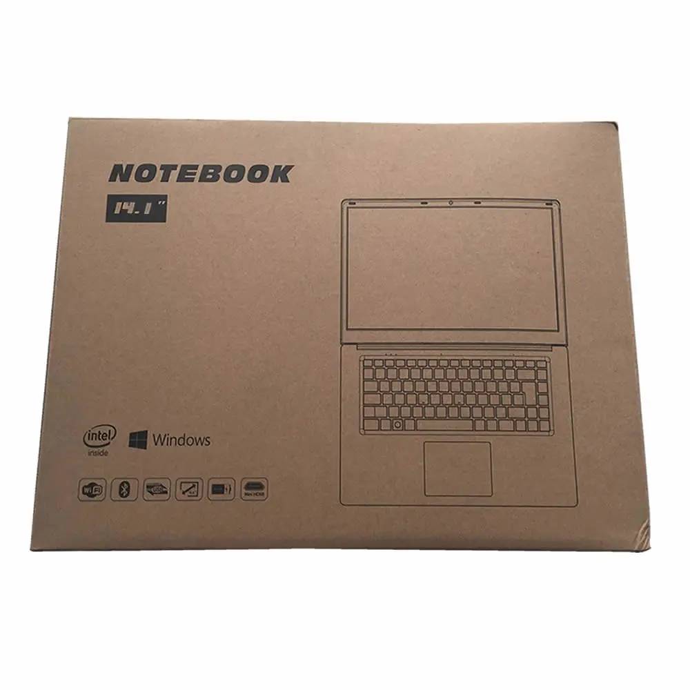 14 1 дюймов Игровые ноутбуки ПК 6 ГБ/64 ГБ + 500 Гб HDD ультра тонкий Intel N3450 HD 1920*1080 Windows 10