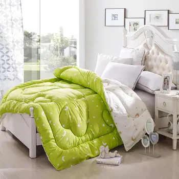 

Warm Winter Thicking Quilt/Comforter/Duvet Twin Double Queen King Free Fast Shipping polyester Four Seasons Star moon