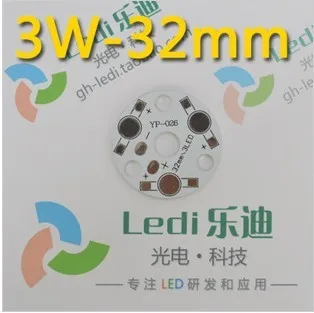 

3W-32mm Aluminum substrate heating panel 3 * 1 w ball steep light 3 x1w downlight lamp cup