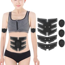 Новинка, 6 режимов, интеллектуальный Массажер для мышц живота, домашнее устройство для тренировки мышц живота и рук для мужчин/женщин