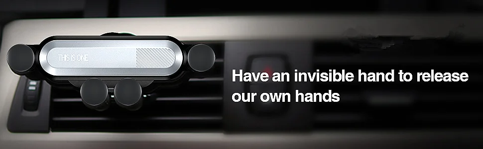 Это один держатель Universal Auto-захват держатель для телефона в машину, держатель для мобильного телефона для IPhone X 7 samsung S10 Xiaomi huawei силы тяжести, устанавливаемое на вентиляционное отверстие в салоне автомобиля Автомобильное крепление подставка