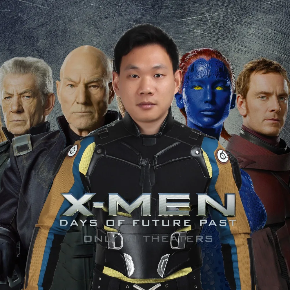 

X-Men Cosplay Costume Logan Huge Cosplay Clothing Black Suits PU Leather Halloween Party Carnival Costume for Men Custom Made