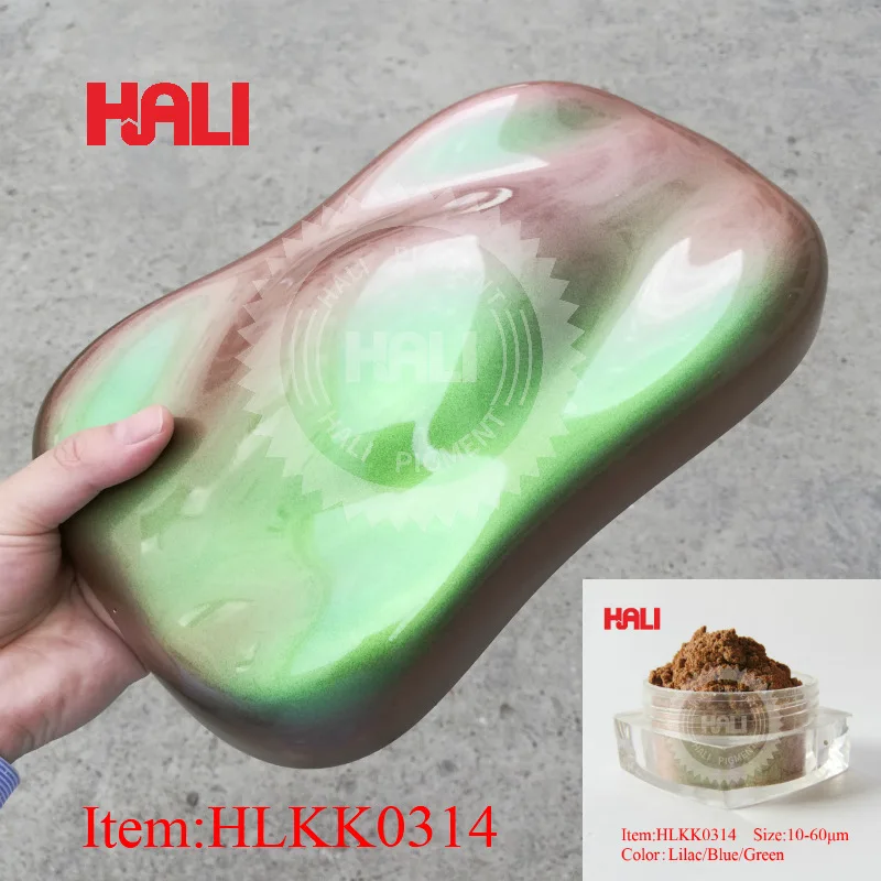 10G HLKK0313 Shine Hali Chameleon Powder Chameleon Pigment Gorgeous Chrome Nail Powder Mirror Nails Art Decorations