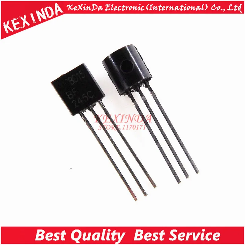 BF245C F245C 245C TO-92 50 шт./лот Бесплатная доставка | Электронные компоненты и