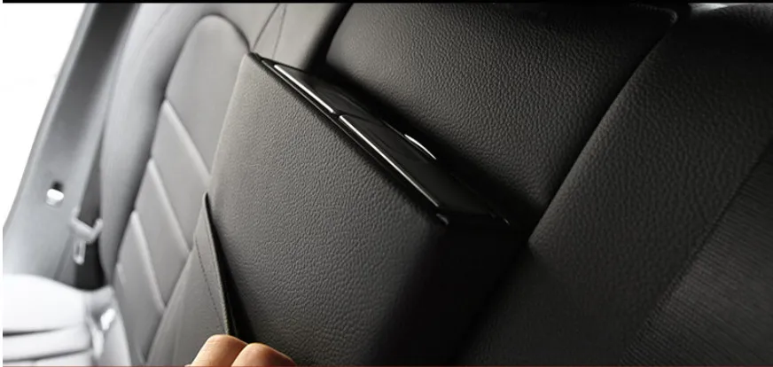 Автомобильный подлокотник подстаканник панель Крышка блесток стикер для Mercedes Benz C class W205 GLC X253 GLA X156