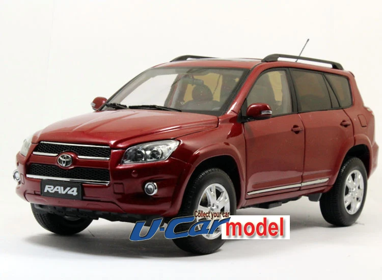 1 pcs / a lot 118 TOYOTA RAV4 2012 Die cast Model Car Redin Diecasts