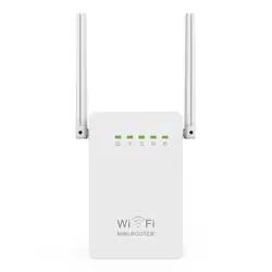 Новый 300 Мбит маршрутизатор сеть ретрансляции Wi-Fi усилитель широкого диапазона N300 одного увеличение две внешние антенны ЕС AU США