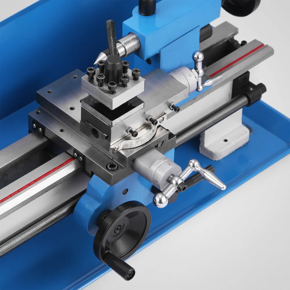Mini high-Precision DIY Shop Benchtop Metal Lathe