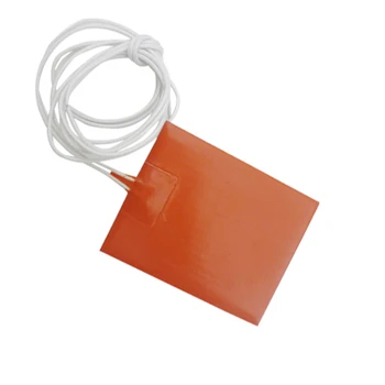 

220V 200W 100*400mm silicone rubber heater Pad With 3M Adhesive and 100K Thermistor