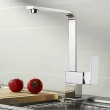 Высокое качество Большой размер 35 см высокий квадратный кухонный смеситель кран