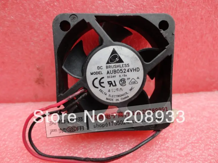 

For Delta 5020 5CM 24V 0.15A the inverter fan AUB0524VHD IPC +cooling fan