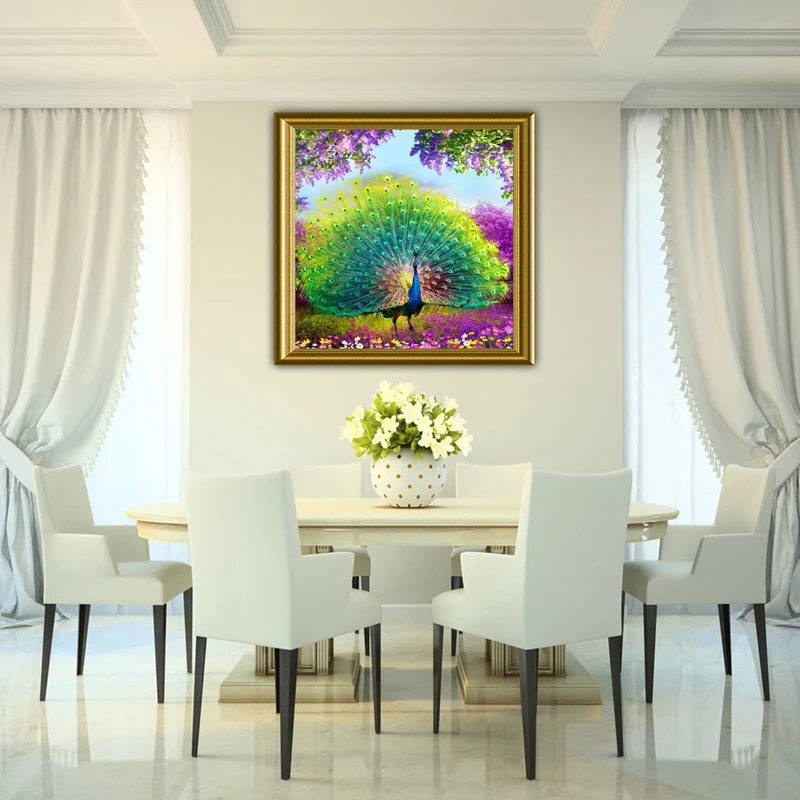 35-35cm-DIY-5D-Diamond-Painting-Cross-Stitch-square-Diamonds-Embroidery-Peacock-Wealth-and-Good-Fortune(5)