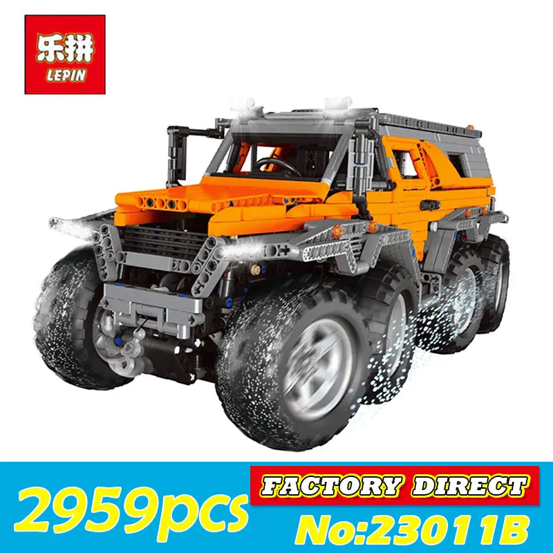 

LEPIN 23011 23011B 2816Pcs Technic Series Off-road vehicle Model Building Kits Block Educational Bricks Compatible Toys Gift5360