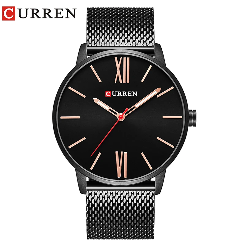 CURREN марка 2017 топы Simple минимализм Luxury кварцевые наручные часы для мужчин Relogio masculino