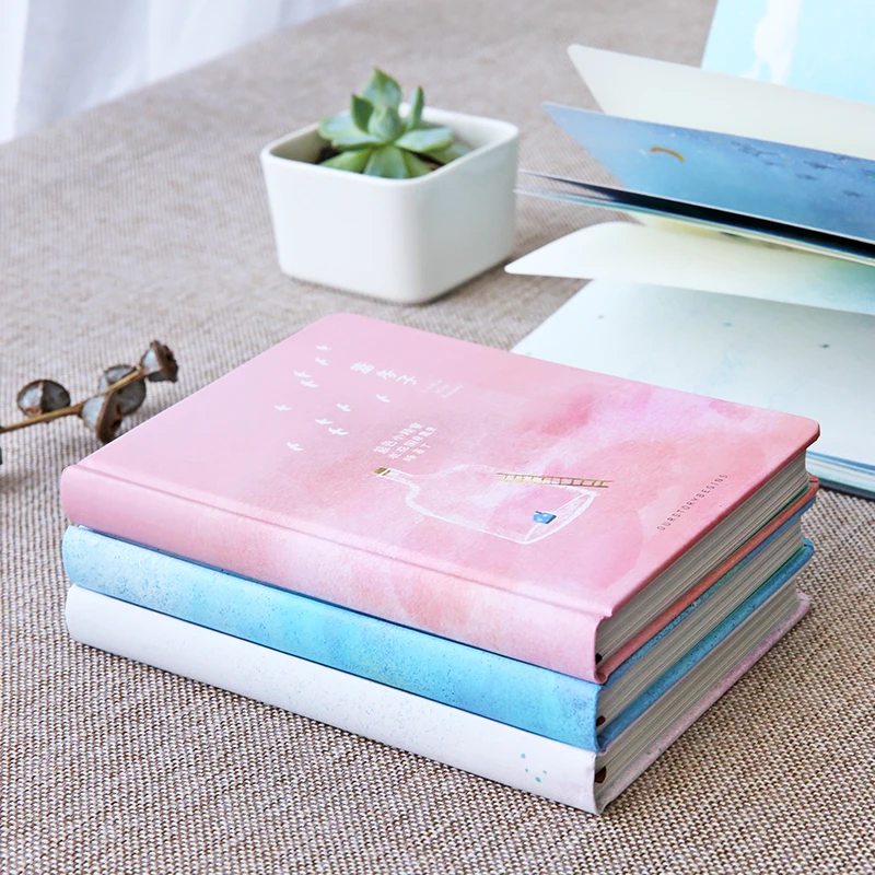 Маленький синий дом блокнот в твердом переплете цветные иллюстрации дневник