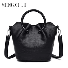 Luxury Handbags Women Bag Designer High Quality PU Leather Shoulder Bags Women Big Tote Retro Female Shoulder Messenger Bags women messenger bags pu leather cat wearing big glasses print shoulder handbags 2018 women bag c40 24