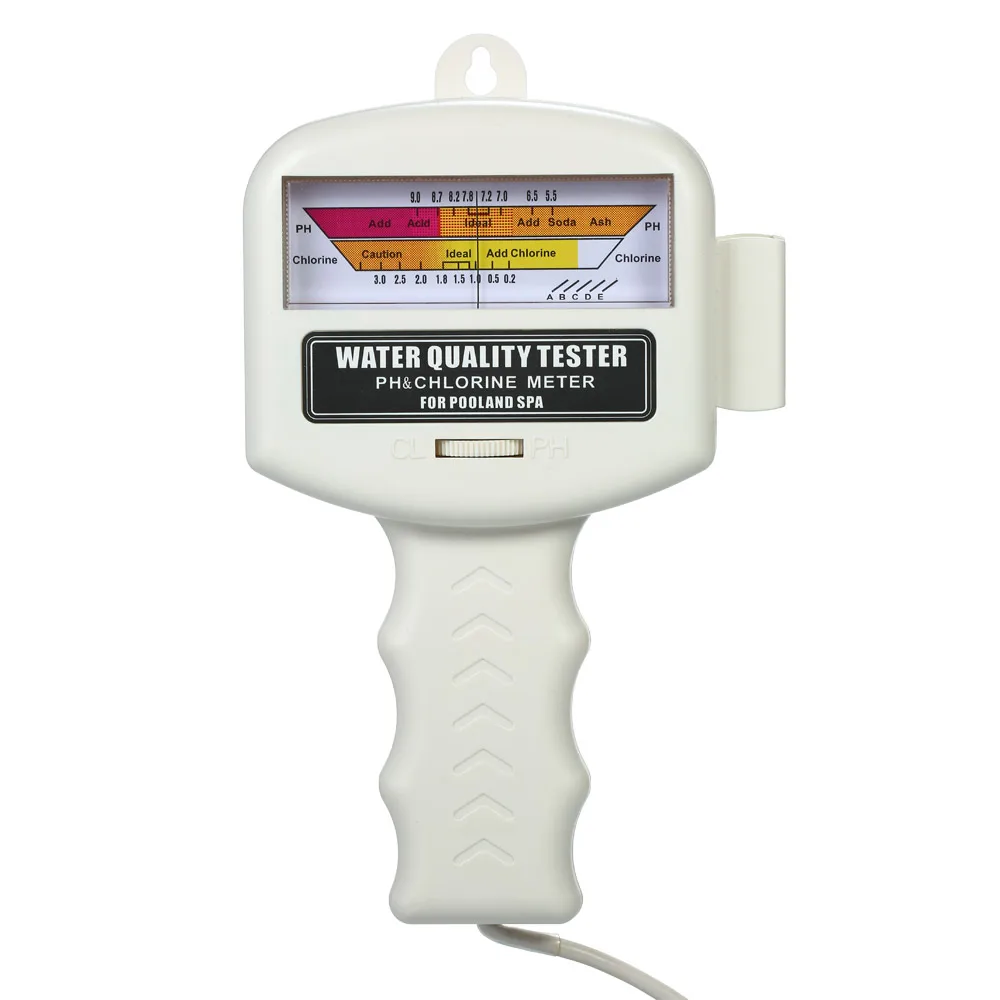 

Digital PH Meter Water Quality Tester pH/CL Meter CL2 Chlorine Tester Water Detector for Swimming Pool Spa Aquarium