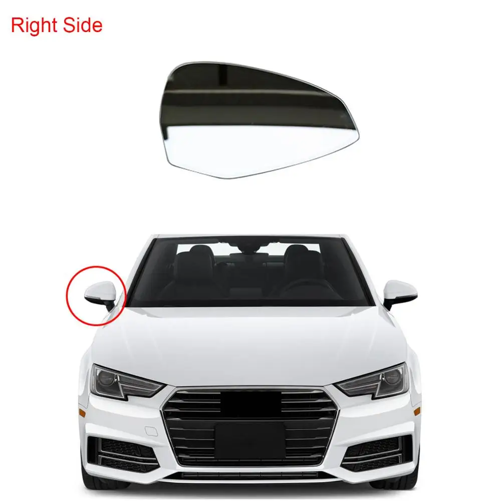 Левый и правый с подогревом боковое зеркало для AUDI A4 S4 B9 A5 S5- RS4 RS5 - Цвет: Right