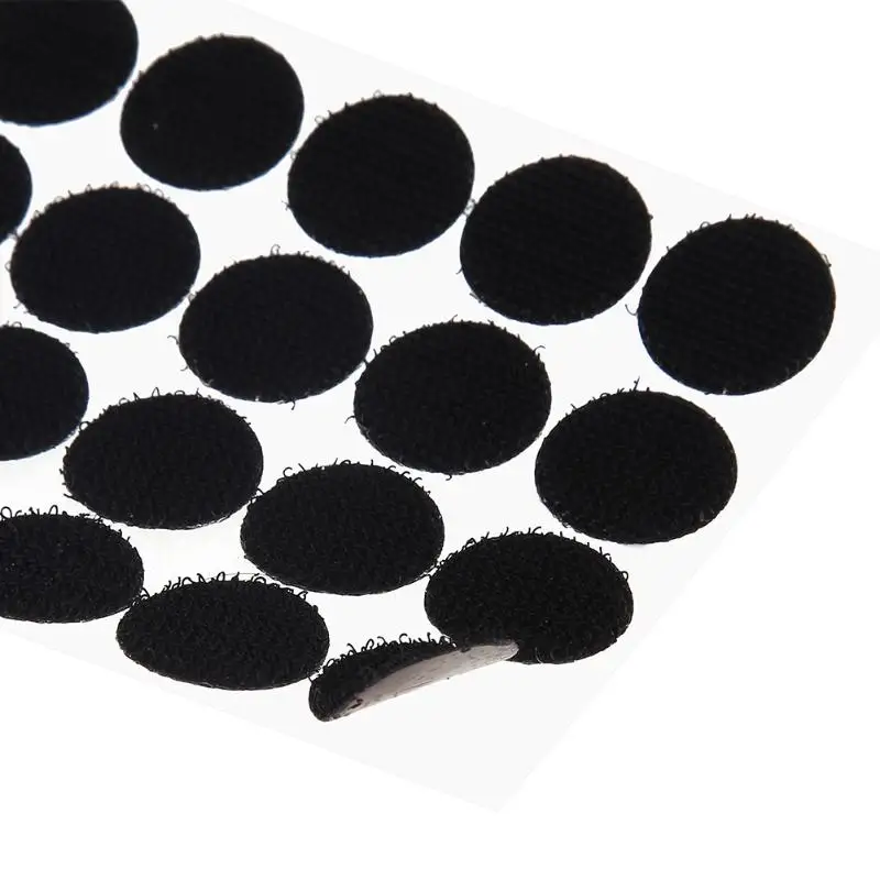 500 пар 20 мм нейлоновые наклейки круглые липкие клейкие пятна круглая Бумага Этикетки точечные круги точечные наклейки