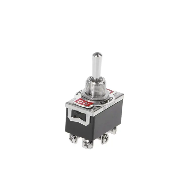 SWITCH Reverse Polarity Motor DPDT ON OFF ON 15A 250V Locking Switches 6 PIN