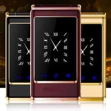 Flip dual screen 3 0 original flip russian keyboard cheap senior touch mobile phone Phone Elder