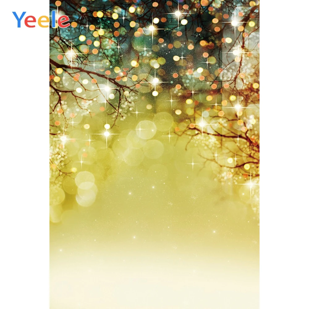 

Yeele Professional Photography Backdrops Glitters Dreamy Light Bokeh Trees Branch Baby Photographic Backgrounds For Photo Studio