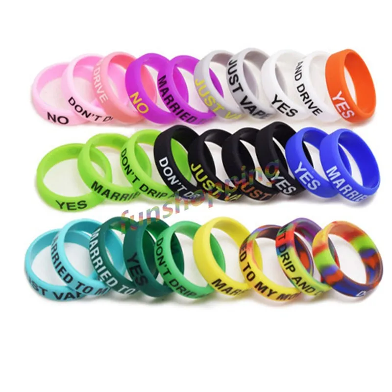 silicone rubber band vape ring11