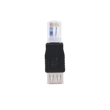 USB к RJ45 адаптер USB2.0 Женский к Ethernet RJ45 штекер адаптера