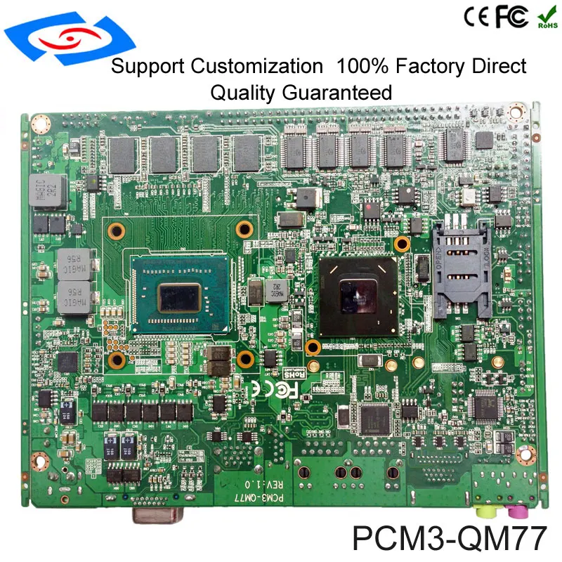

ShenZhen Ling-Jiang High Performance Fanless Intel QM77 Dual Core Processor LVDS Mini ITX Motherboard For Industrial PC