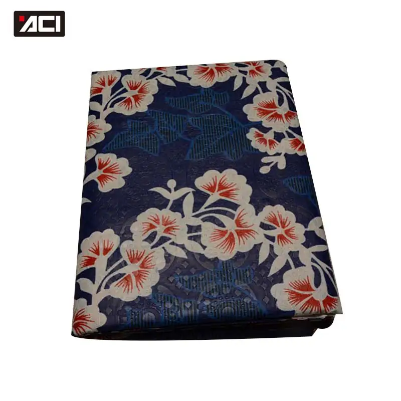 

African Fashion Bazin Riche Fabric 5 Yards Embossing Guinea Brocade Printing Polyester Jacquard Damask Fabric For Wedding Dress