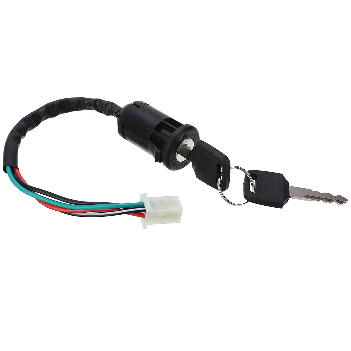 For110cc 125cc 140cc Motorcycle 4 Pin ON OFF Ignition Key Switch Electric Door Lock Pit Dirt Quad Bike Accessories Mayitr