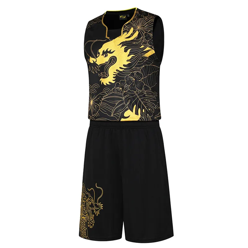 

Men Basketball Jersey Sets Uniforms Sport Kits Clothes Team Basketball Jerseys Shirts Suit Breathable Customize Number Name Logo