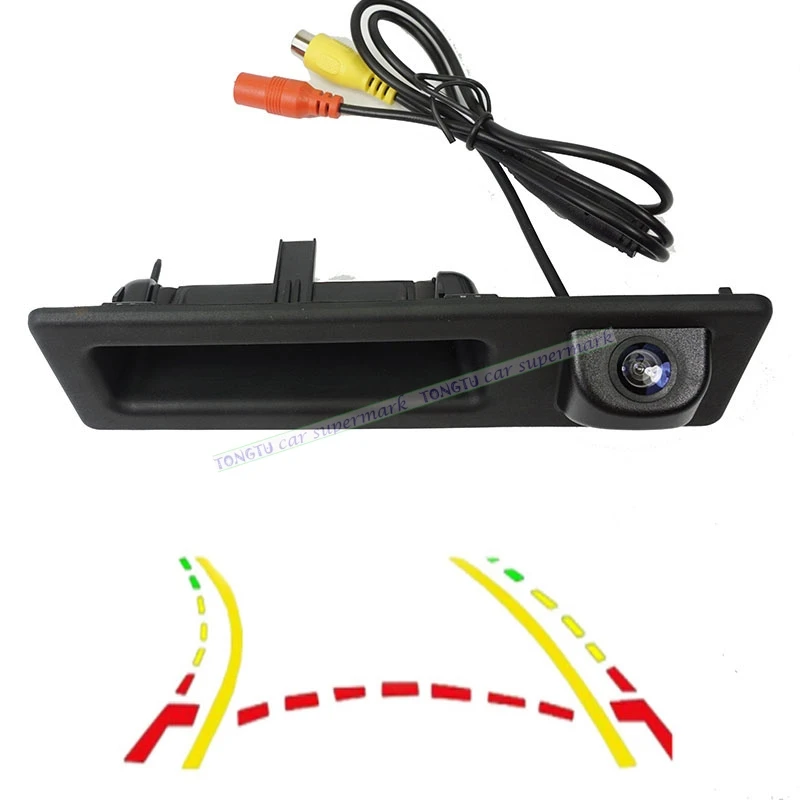600L интеллектуальные динамические траектории треков Автовозы ручка камера заднего вида для BMW F10 F11 F25 F30 BMW 5 BMW 5/3 X3