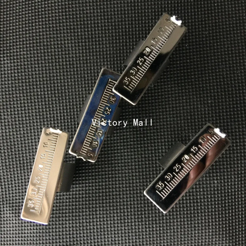 

4Pcs Dental Products Equipment Endo Stainless Steel Measure Scale Endodontic Dental Instruments Finger Ruler