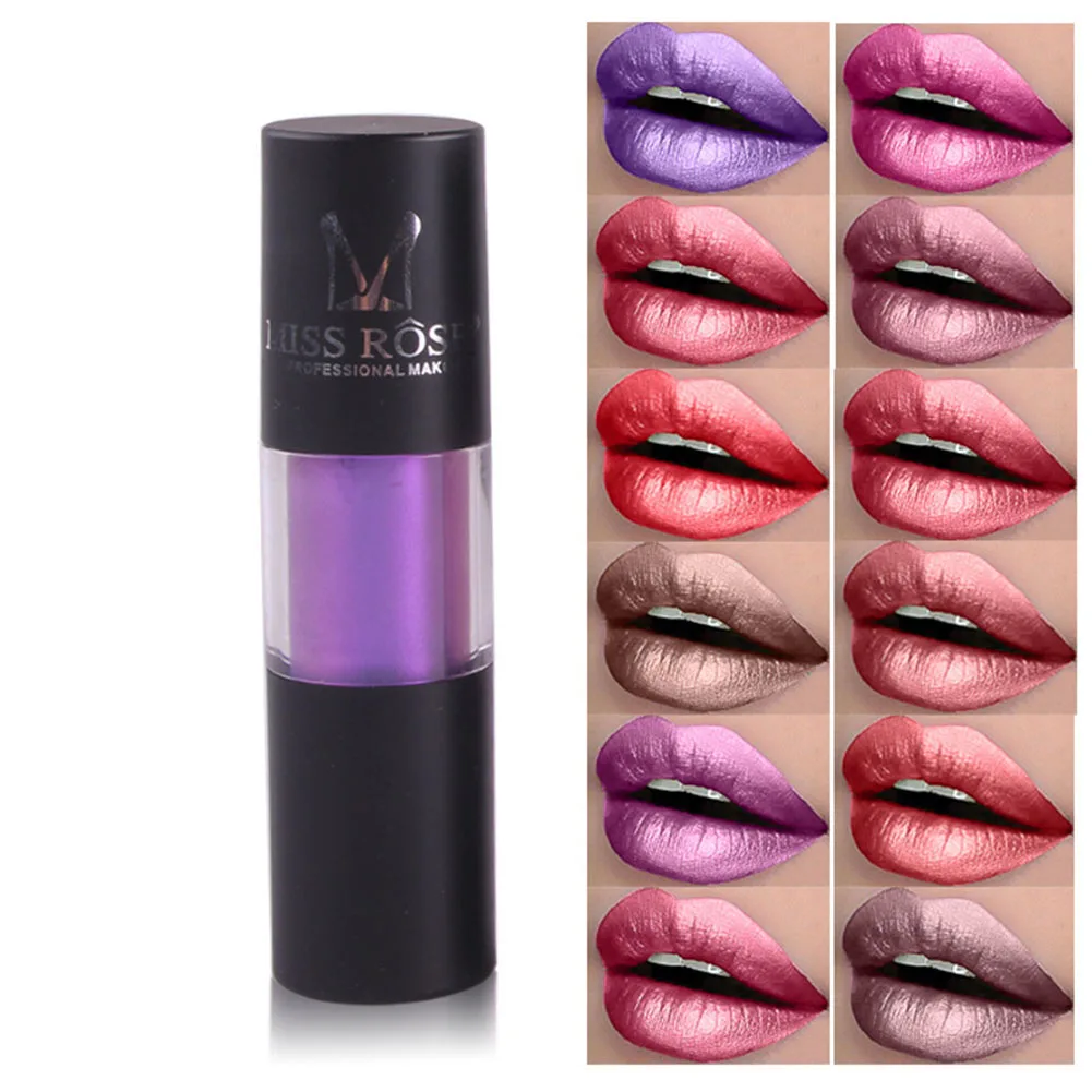 Cylindrical Long Lasting Makeup Matte Liquid Lipstick Non-stick Cup Lip Gloss | Красота и здоровье