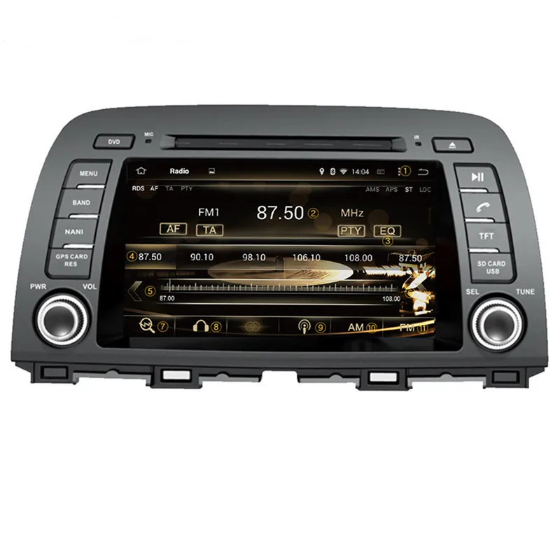 Top Octa Core 4G RAM 64G ROM Android 9.0 Car DVD Multimedia Player Auto GPS for MAZDA CX-5 2012- for MAZDA 6 GJ 2012- 14