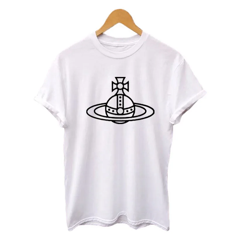 Fashion Printing T-shirt Womens Summer Cotton Tops Ladies Hipster Graphic Tee Shirt 2019 New Black White T Shirt Femme