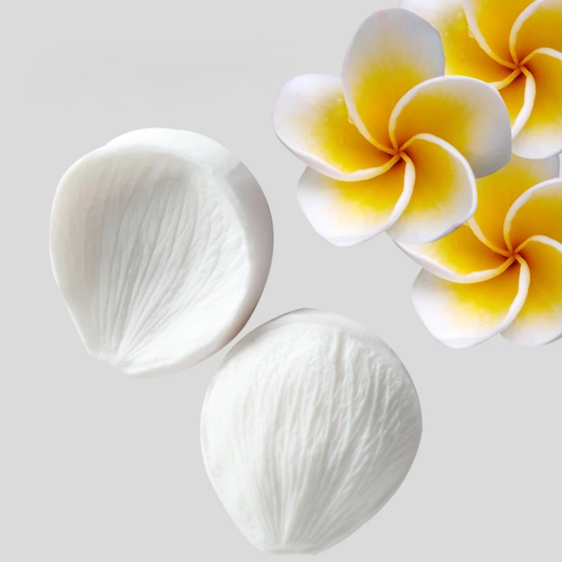 Силиконовая форма для помадки Plumeria инструмент украшения торта шоколадной