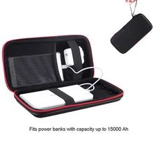 PU Hard Power bank Storage Case for Anker Power Core 20100mAh/Anker Astro E7 Ultra-High 26800mAh/E6 External Battery Power Bank anker zolo external battery carbon family