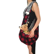 Красный плед шерстяной перевязь для домашних животных собака кошачья переноска через CPAM мешок для собаки