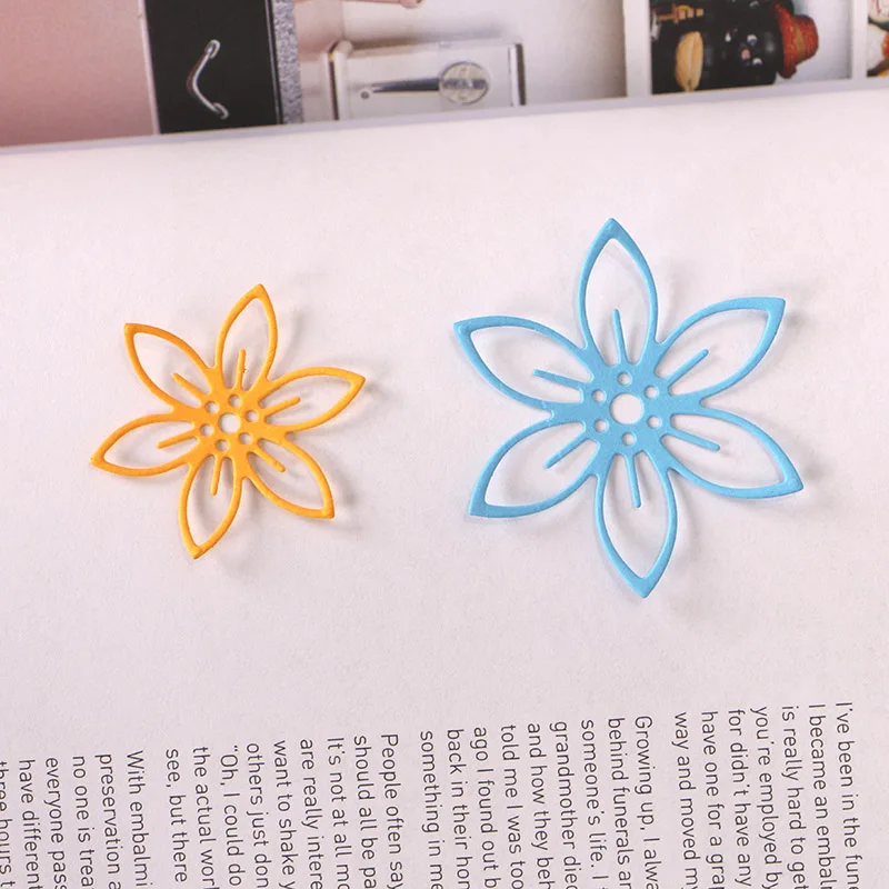 

DUOFEN METAL CUTTING DIES 2pcs flowers cutout lace hollow embossing stencil DIY Scrapbook Paper Album 2018 Jun new