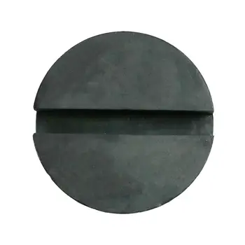 

Black DIY Car SUV Slotted Frame Rail Hydraulic Floor Jack Disk Rubber Pad High Quality