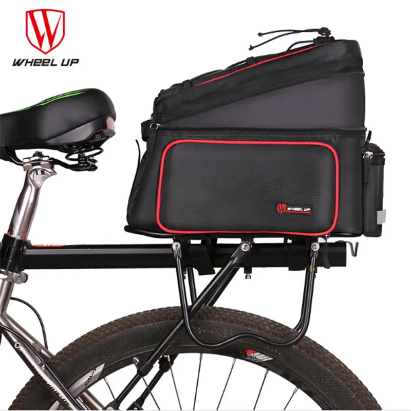 WHEEL UP 26L Bicycle Carrier Bag Rear Rack Bike Trunk Bag Luggage